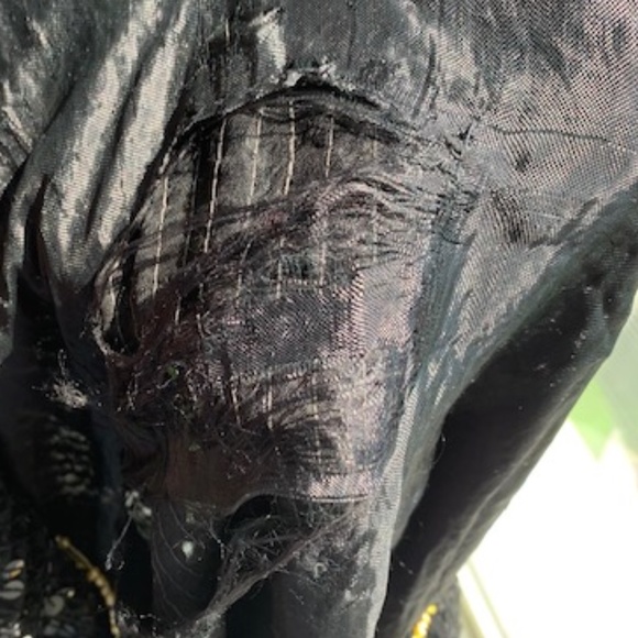 THRIFT Vintage Blouse-SZ M/L - Picture 3 of 4